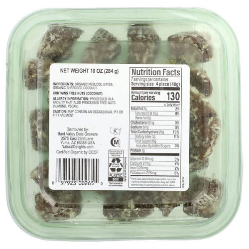 Bio Mini Medjools, Kokos 2