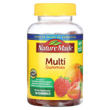 Nature Made, Multi Gummies, Orange & Erdbeere, 90 Gummis