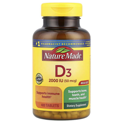 Nature Made Vitamin D3, Mega-Größe