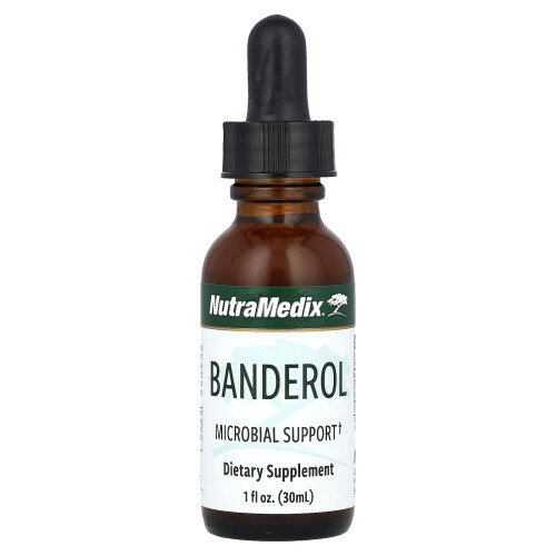NutraMedix NutraMedix, Banderol, Soutien Microbien, 1 fl oz (30 ml)