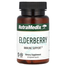 NutraMedix, Sureau, Soutien Immunitaire, 60 Capsules Végétales
