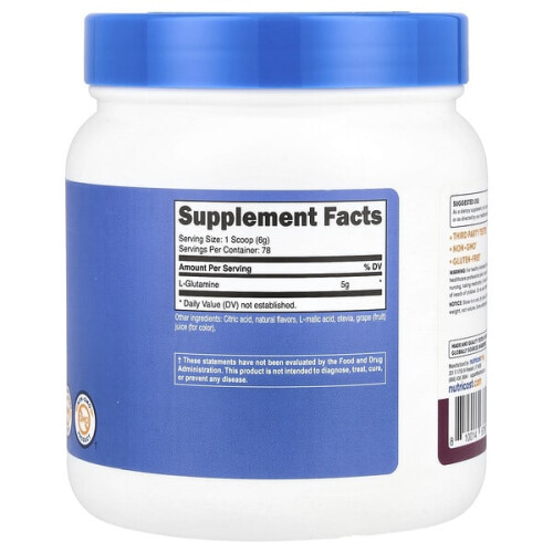 L-Glutamine, Mûre Citronnade 2