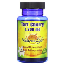 Nature's Life, Sauerkirsche, 1.200 mg, 30 Tabletten