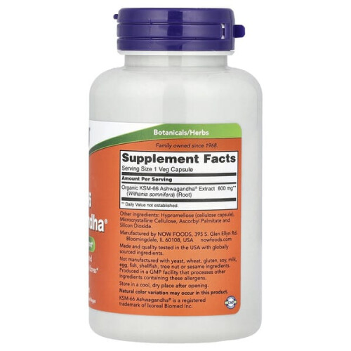NOW Foods KSM-66 Ashwagandha 2