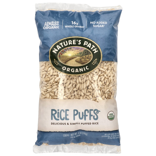 Nature's Path, Bio-Reispuffs Cerealien, 6 oz (170 g)