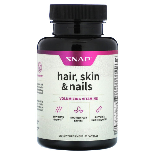 Snap Supplements, Haar, Haut & Nägel, 60 Kapseln