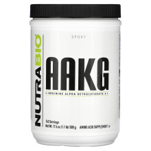 NutraBio, AAKG, 1,1 lb (500 g)