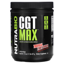 NutraBio, CGT MAX, Punch aux Fruits Tropicaux, 1,1 lb (491 g)