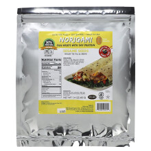Norigami, Wraps aux Œufs avec Protéine de Soja, Graines de Sésame, 10 Wraps Fins, 1,4 oz (40 g)