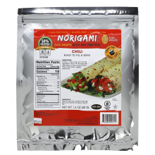 Norigami, Wraps aux Œufs avec Protéine de Soja, Piment, 10 Wraps Fins, 1,4 oz (40 g)