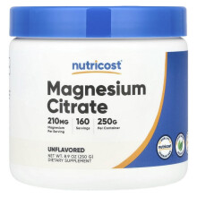 Magnesiumcitrat, Geschmacksneutral