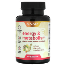Snap Supplements, Energie & Stoffwechsel, 60 Kapseln
