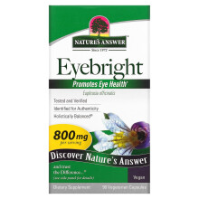 Nature's Answer, Augentrost, 800 mg, 90 Vegetarische Kapseln (400 mg pro Kapsel)
