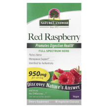Nature's Answer, Himbeere, 950 mg, 90 Vegetarische Kapseln (475 mg pro Kapsel)