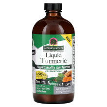 Nature's Answer, Flüssiges Kurkuma Mit Schwarzem Pfeffer, 16 fl oz (480 ml)