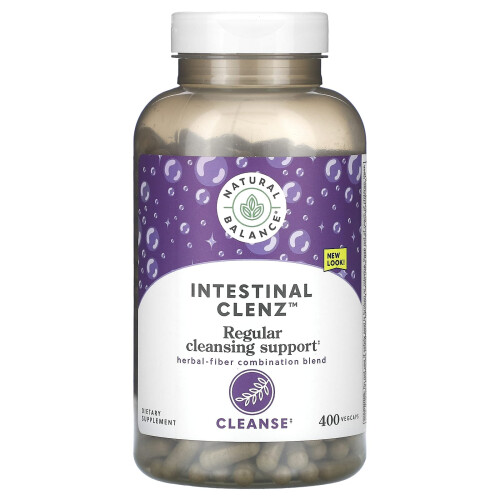 Natural Balance, Darm-Clenz, Reinigung, 400 Vegcaps