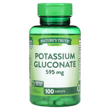 Nature's Truth, Kaliumgluconat, 595 mg, 100 Caplets