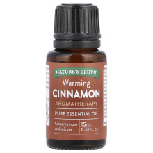 Nature's Truth, Reines Ätherisches Öl, Wärmender Zimt, 0,51 fl oz (15 ml)