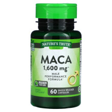 Nature's Truth, Maca, 1.600 mg, 60 Schnellfreisetzungskapseln