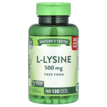 Nature's Truth, L-Lysin, 500 mg, 130 überzogene Caplets