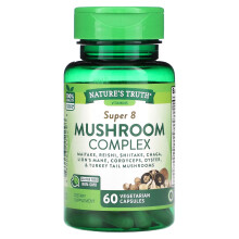 Nature's Truth, Super 8 Pilz-Komplex, 60 Vegetarische Kapseln
