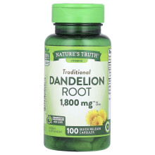 Nature's Truth, Vitamine, Löwenzahnwurzel, 1.800 mg, 100 Schnellfreisetzungskapseln (900 mg pro Kapsel)