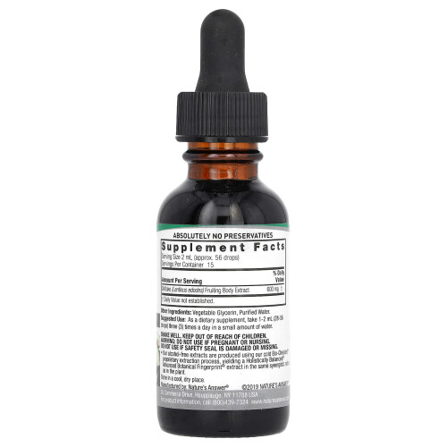 Nature's Answer, Extrait de Shiitake, Sans Alcool, 1 350 mg, 1 fl oz (30 ml) 2