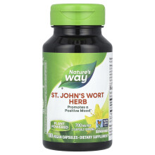 Nature's Way, Herbe de Millepertuis, 700 mg, 100 Capsules Végétariennes (350 mg par Capsule)