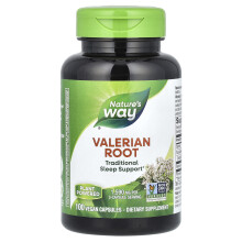 Nature's Way, Baldrianwurzel, 1.590 mg, 100 Vegane Kapseln (530 mg pro Kapsel)