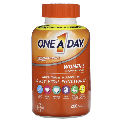 One-A-Day, One A Day, Multivitamine Complète pour Femmes, 200 Comprimés
