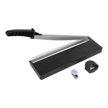 Paper Cutter Heavy Duty, 13.39x4.13x1.77 Inches Portable Craft Tool, Ideal for Scrapbooking and Document Filing