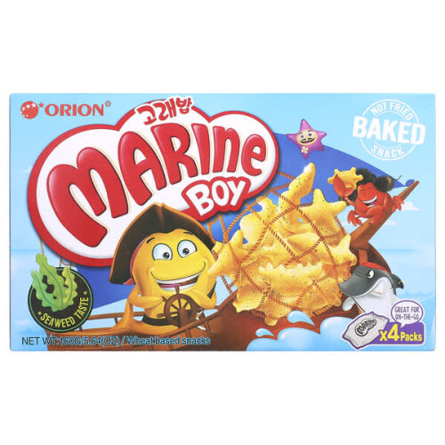 Marine Boy, Wheat Based Snacks, Seaweed