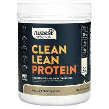 Nuzest, Clean Lean Protein, Echter Kaffee, 17,6 oz (500 g)