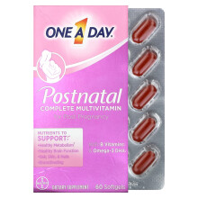 One-A-Day, Multivitamine Postnatale Complète, 60 Softgels