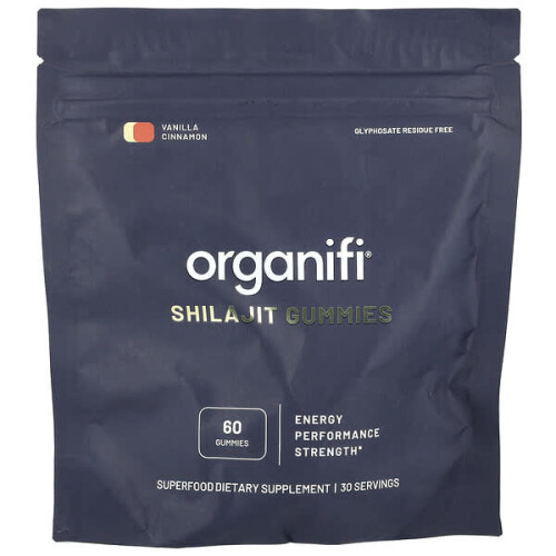 Gommes de Shilajit, Vanille Cannelle