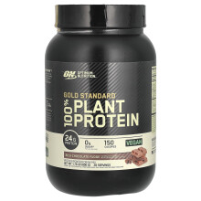 Optimum Nutrition, Gold Standard 100% Protéine Végétale, Fudge au Chocolat Riche, 1,76 lb (800 g)
