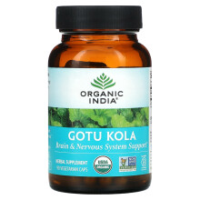Organic India, Gotu Kola, 90 Gélules Végétariennes