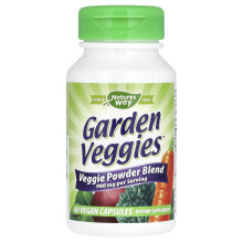 Nature's Way, Légumes du Jardin, 900 mg, 60 Capsules Végétaliennes (450 mg par Capsule)