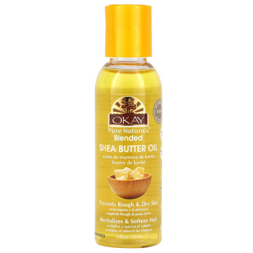 Okay Pure Naturals, Gemischtes Sheabutteröl, 2 fl oz (59 ml)