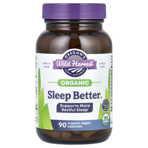 Oregon's Wild Harvest, Bio Sleep Better, 90 Vegane Kapseln