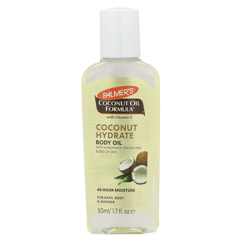 Palmer's , Coconut Oil Formula With Vitamin E, Coconut Hydrate Body Oil, 1.7 Fl Oz (50 Ml)