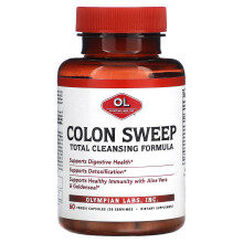 Olympian Labs, Colon Sweep, Formule de Nettoyage Complet, 60 Gélules Végétales