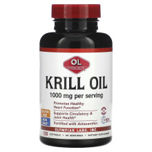 Olympian Labs, Krillöl, 1.000 mg, 120 Weichkapseln (500 mg pro Weichkapsel)