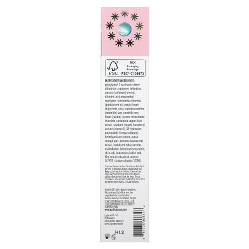 Pacifica Pacifica, Collagène Végétalien, Baume à Lèvres Complexe, Vanille Cupcake Rose Nacré, 0,5 fl oz (15 ml) 2