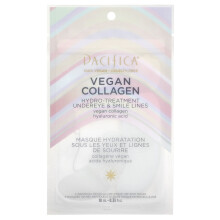 Pacifica, Veganes Collagen, Hydro-Behandlung für Augenpartie & Lachfalten, 4 Pads, 0,33 fl oz (10 ml)