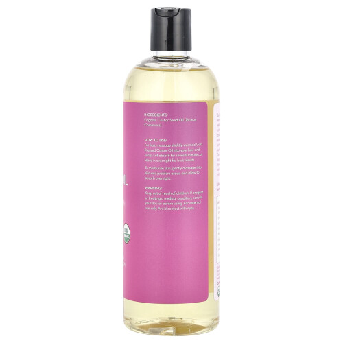 Pure Body Naturals, Bio-Rizinusöl, 16 fl oz (473 ml) 2