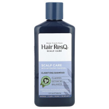 Hair ResQ, Shampoing Clarifiant, Soin du Cuir Chevelu au Charbon Actif
