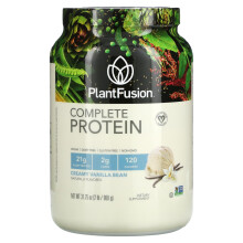 PlantFusion, Komplettes Protein, Cremige Vanillebohne, 2 lb (900 g)