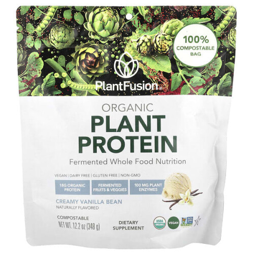 Bio-Pflanzenprotein, Cremige Vanille