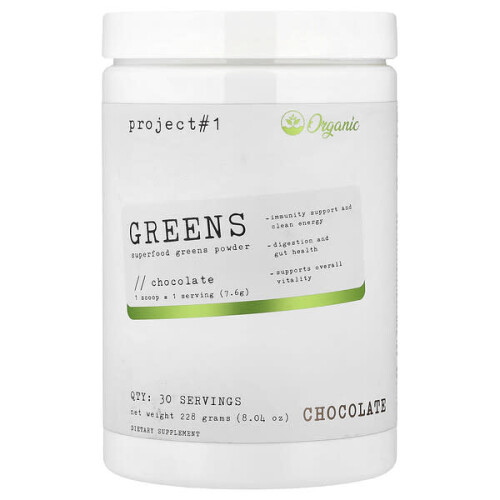 Greens, Superfood-Grünpulver, Schokolade